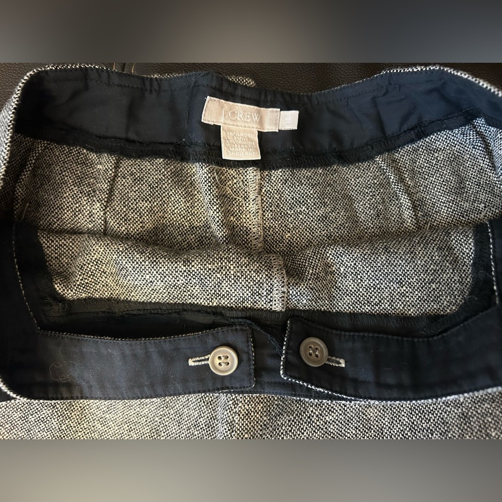 J. Crew Sailor Wool Pants. Size 10. - Picture 6 of 12